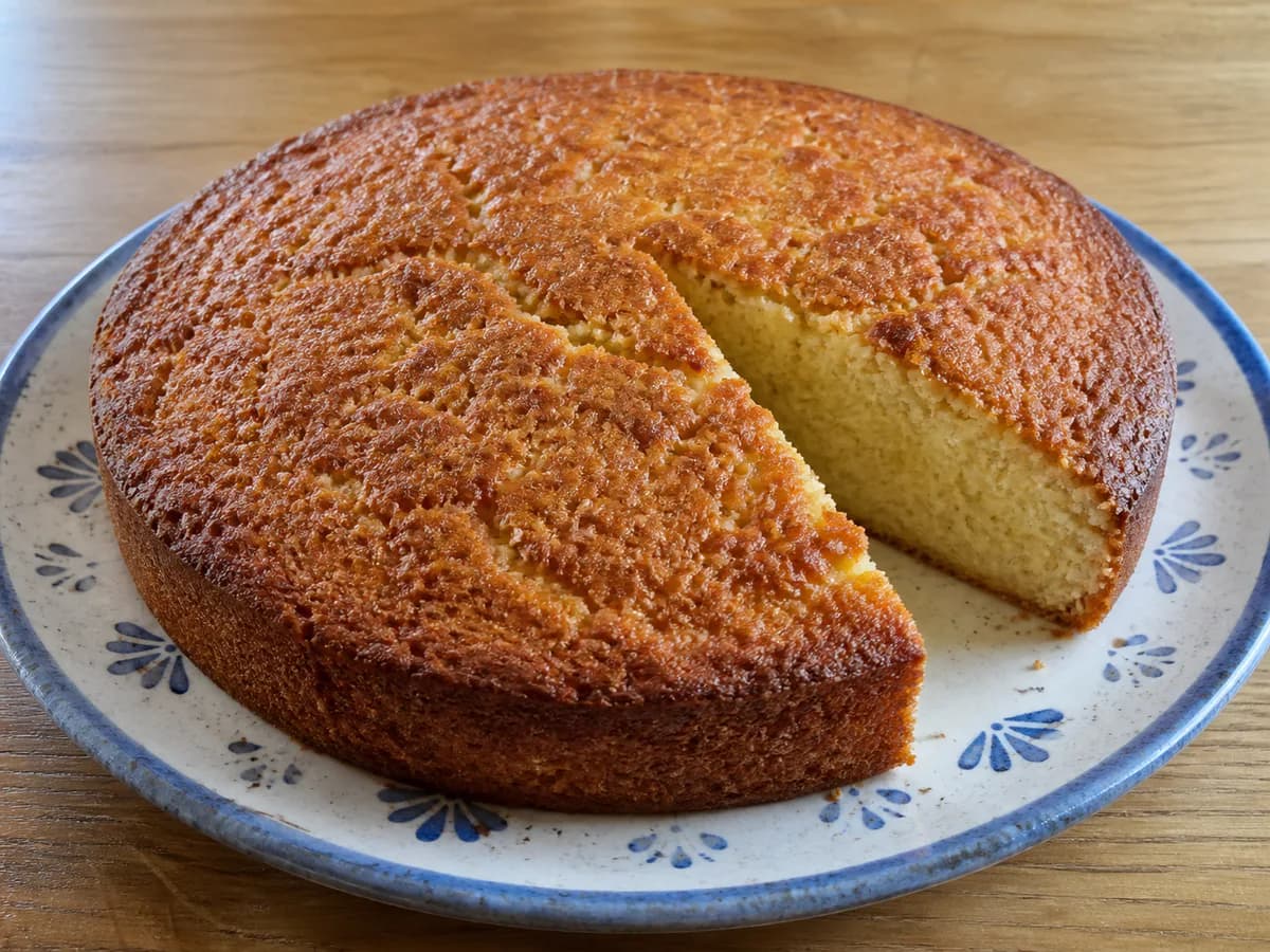 Bolo de Amêndoa e Coco Sem Trigo
