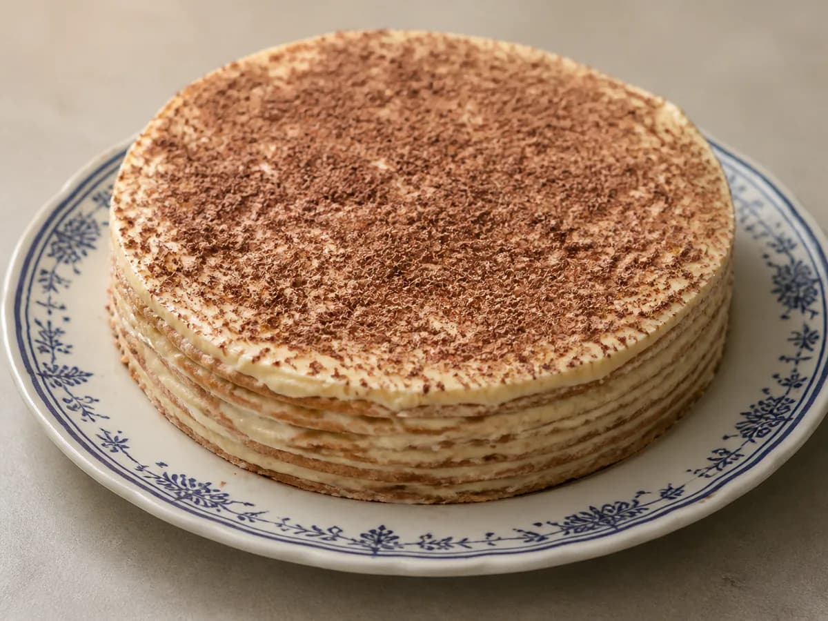 Bolo de Bolacha Rápido e Delicioso