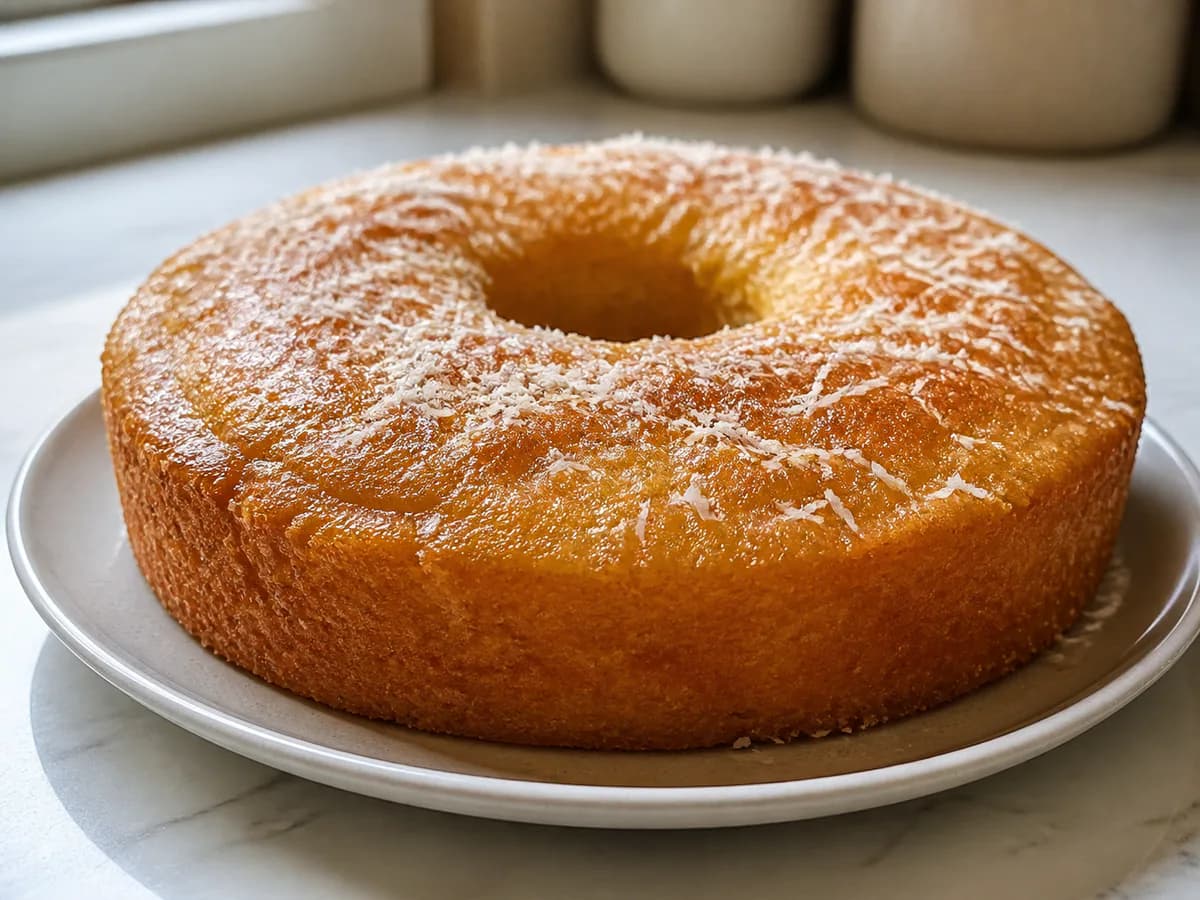 Bolo de Calda de Coco