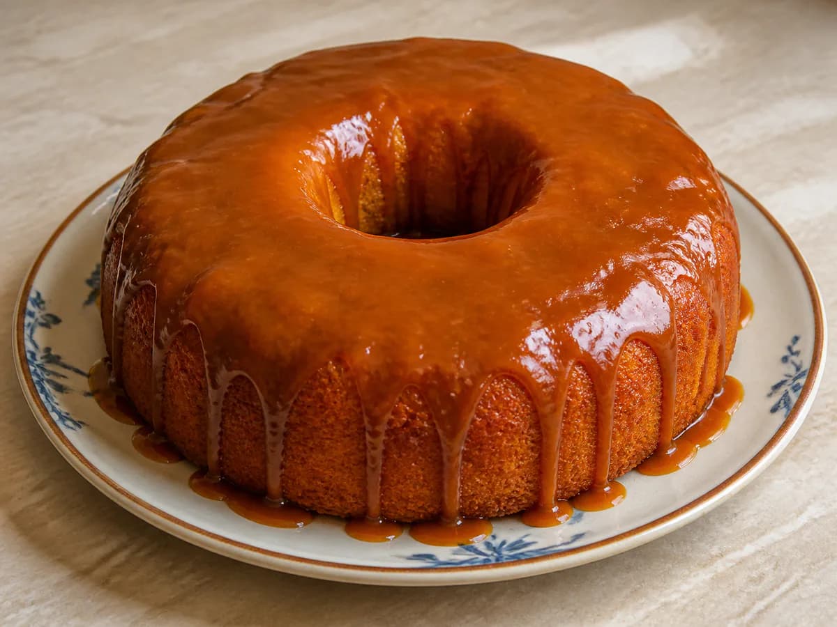 Bolo de Caramelo Delicioso