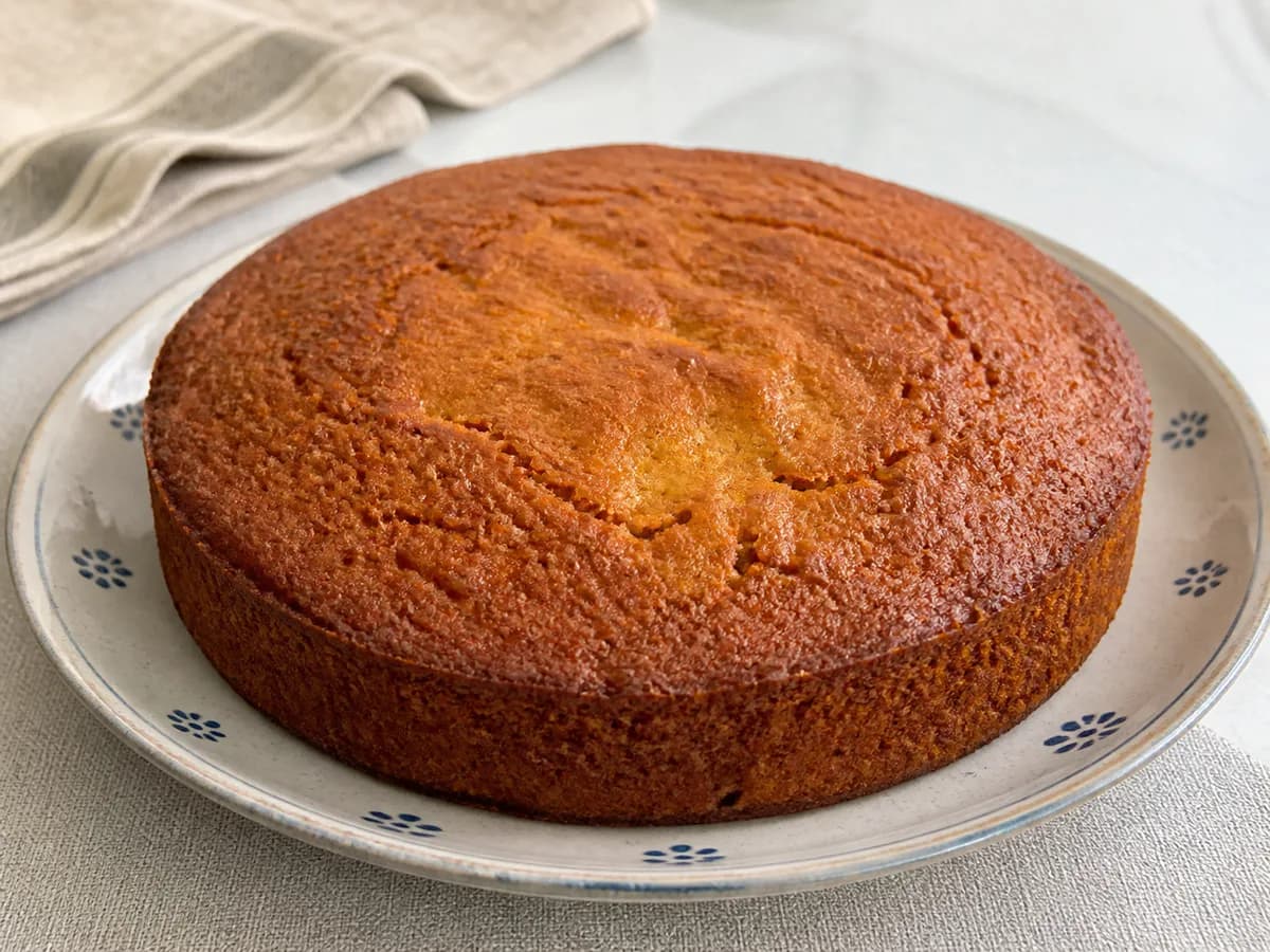 Bolo de Cenoura com Azeite e Especiarias