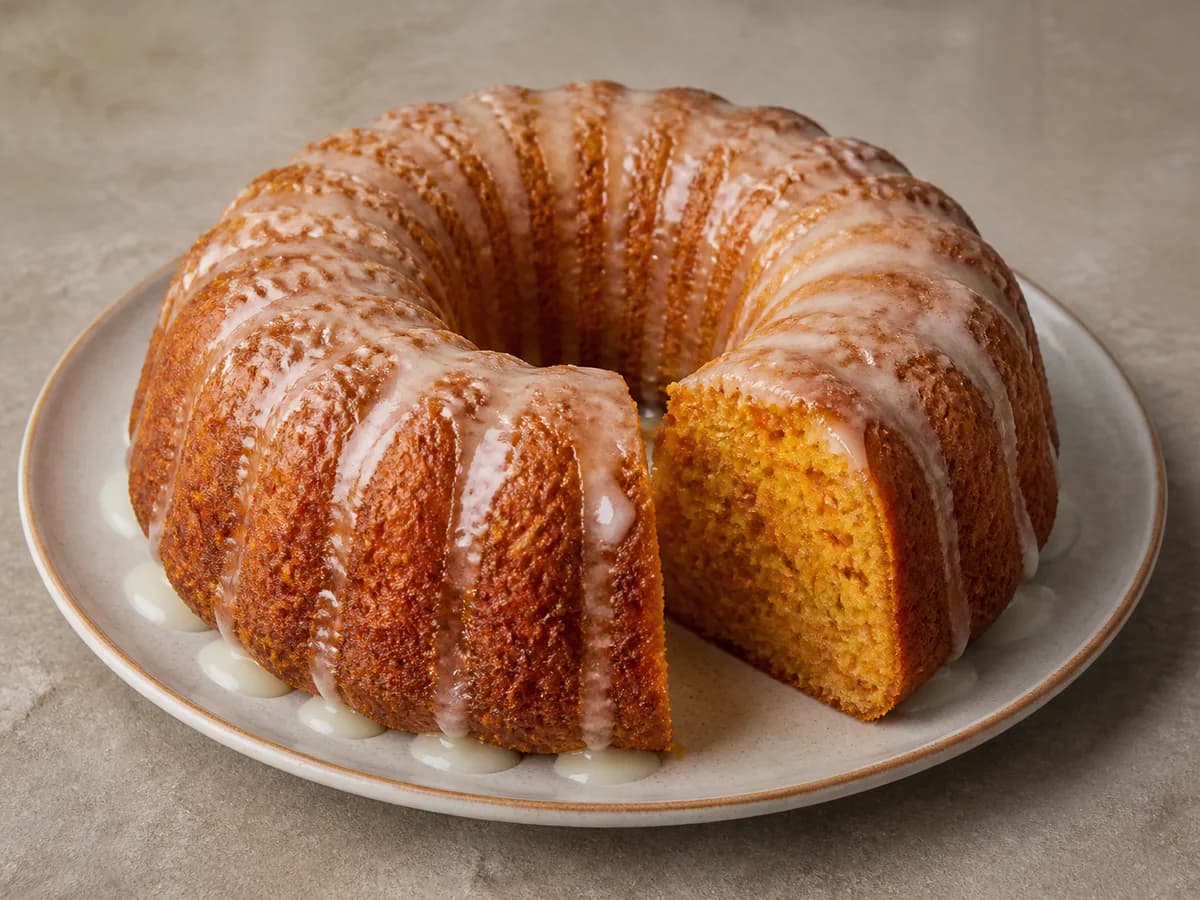 Bolo de Cenoura, Canela e Lima