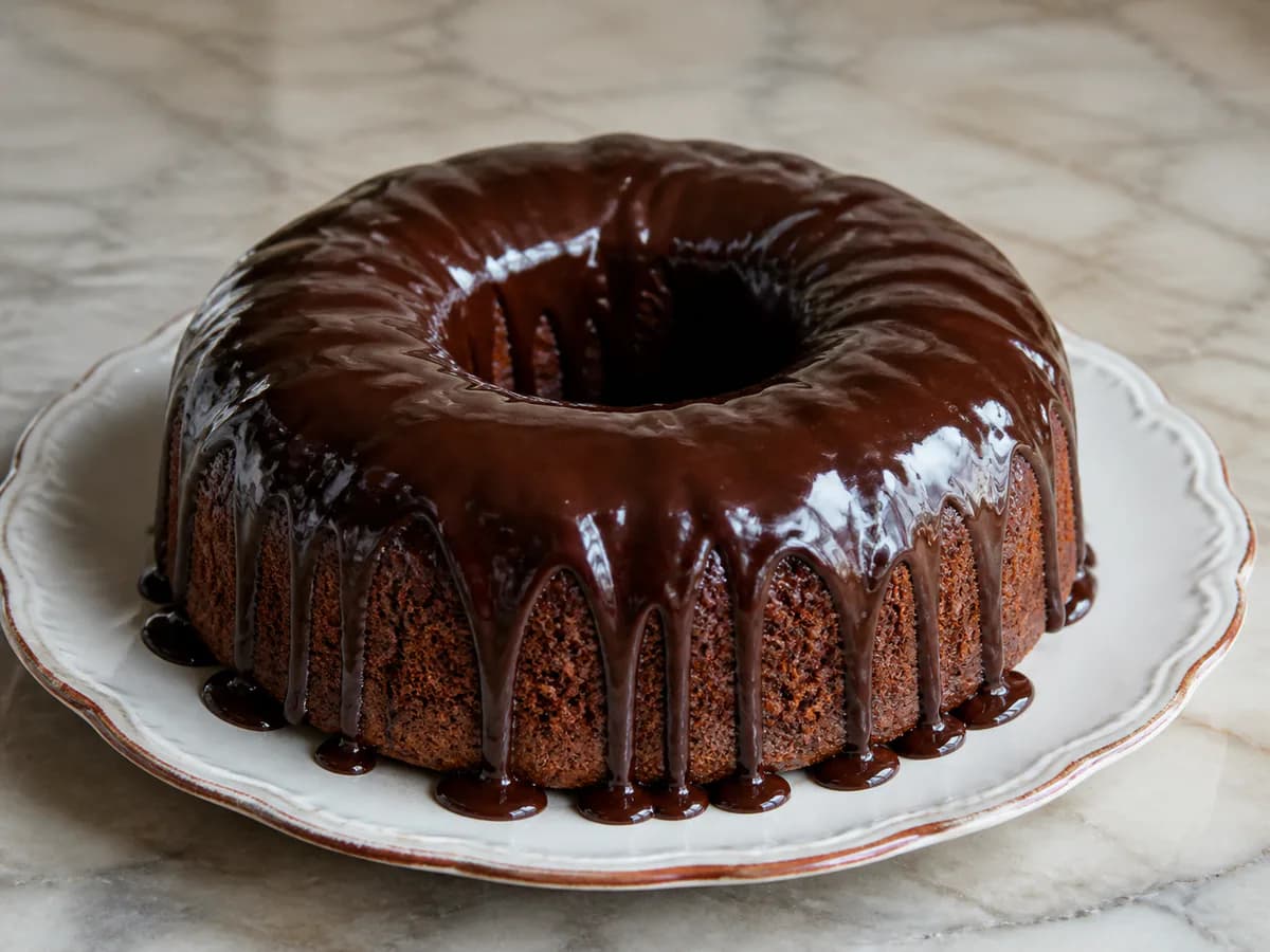 Bolo de Cenoura e Chocolate