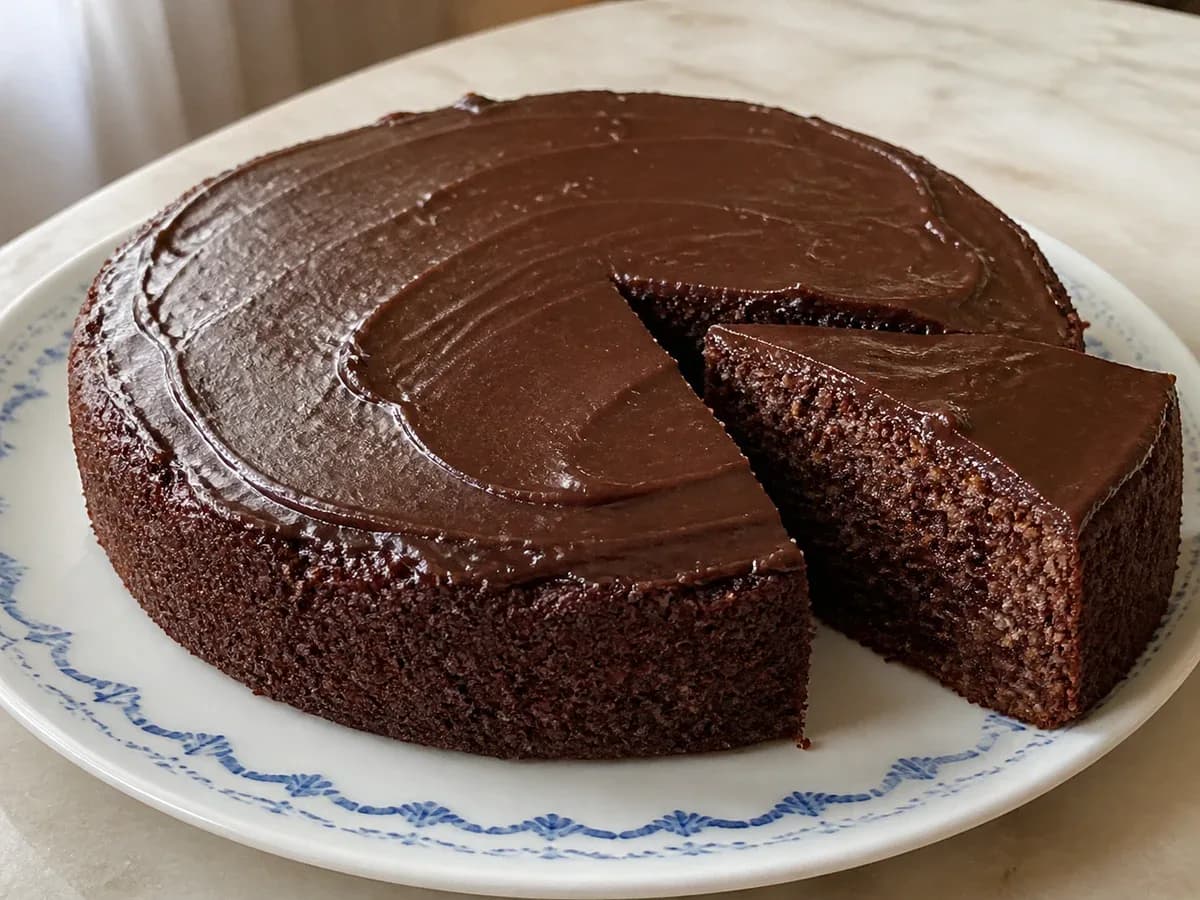 Bolo de Chocolate com Coco