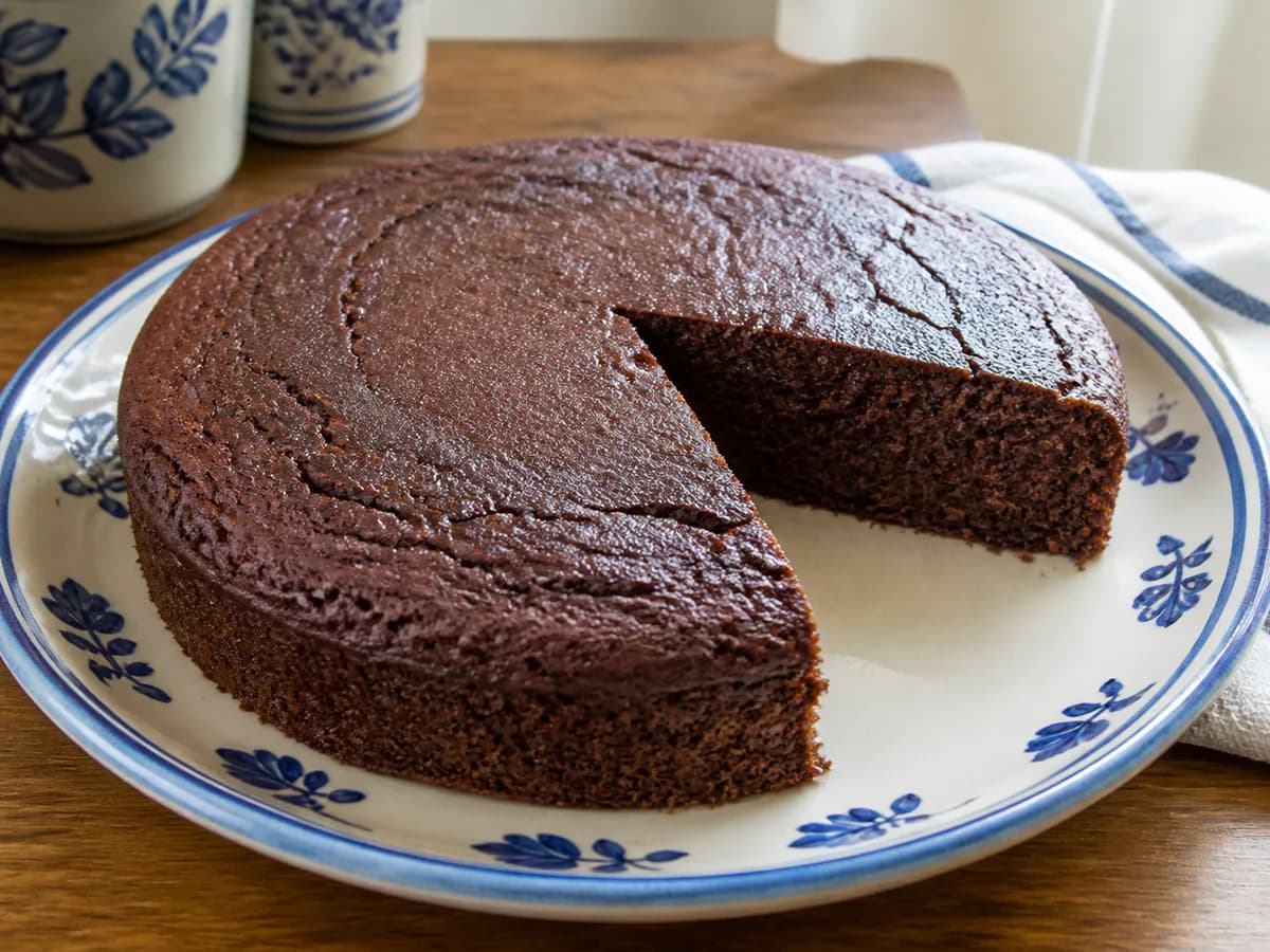 Bolo de Chocolate Cremoso em 20 Minutos