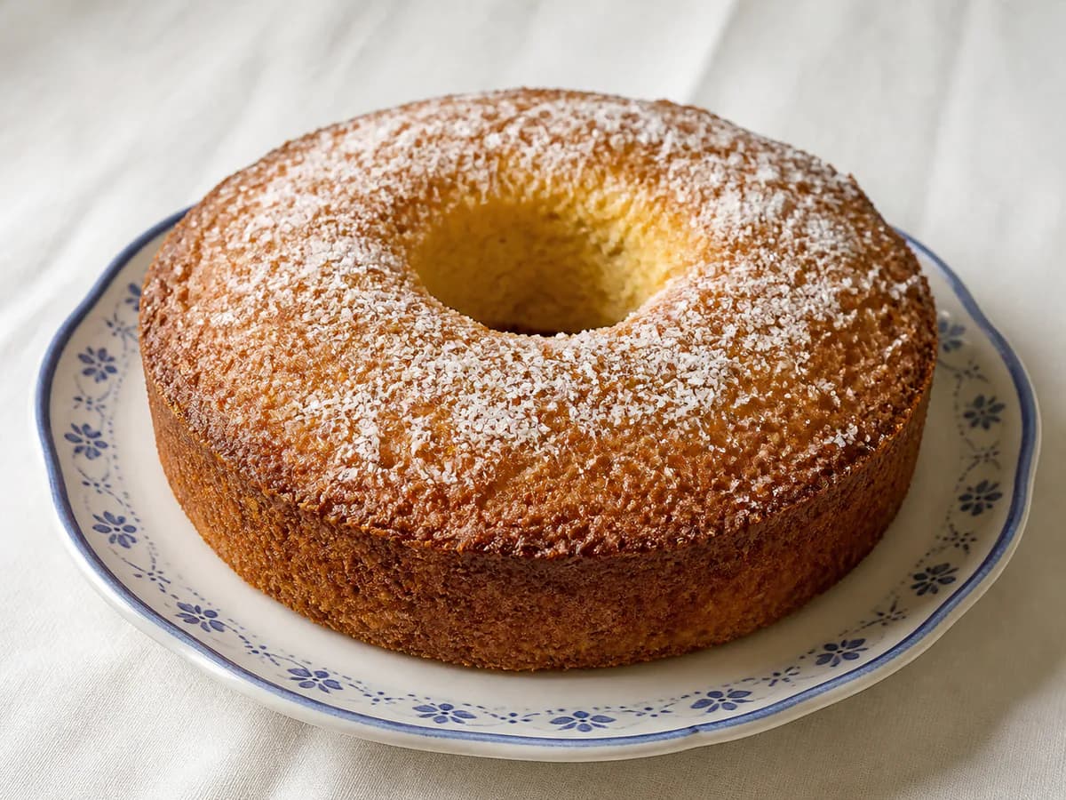 Bolo de Coco à Antiga