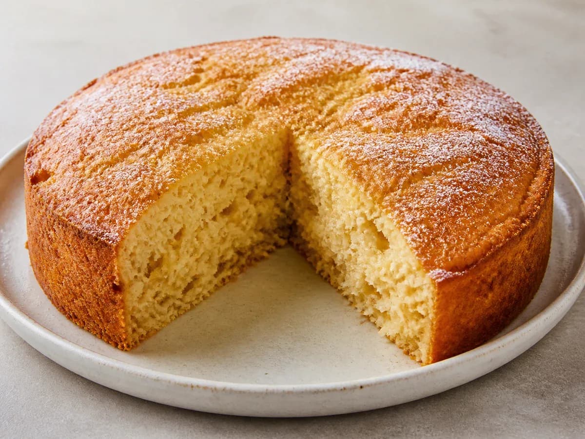 Bolo de Coco com Maçã Ralada