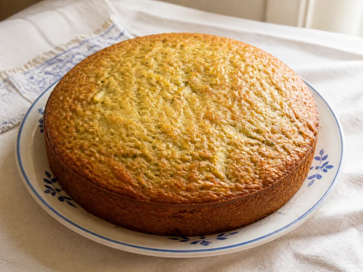 Bolo de Curgete, Amêndoa e Coco