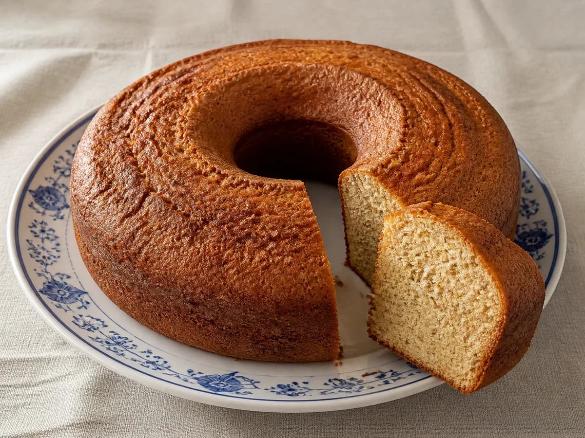 Bolo de Iogurte, Canela e Erva-doce