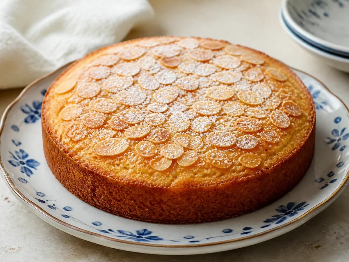 Bolo de Iogurte com Amêndoas