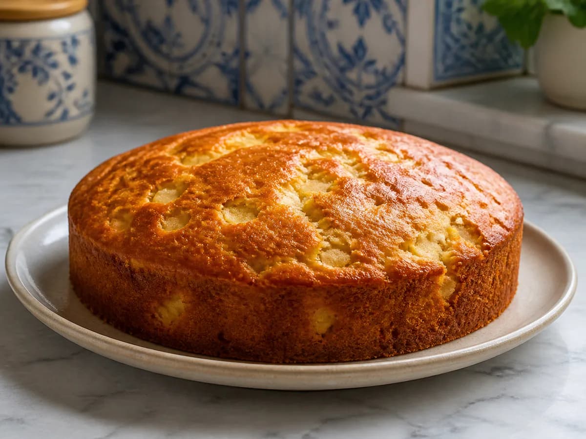 Bolo de Iogurte e Maçã