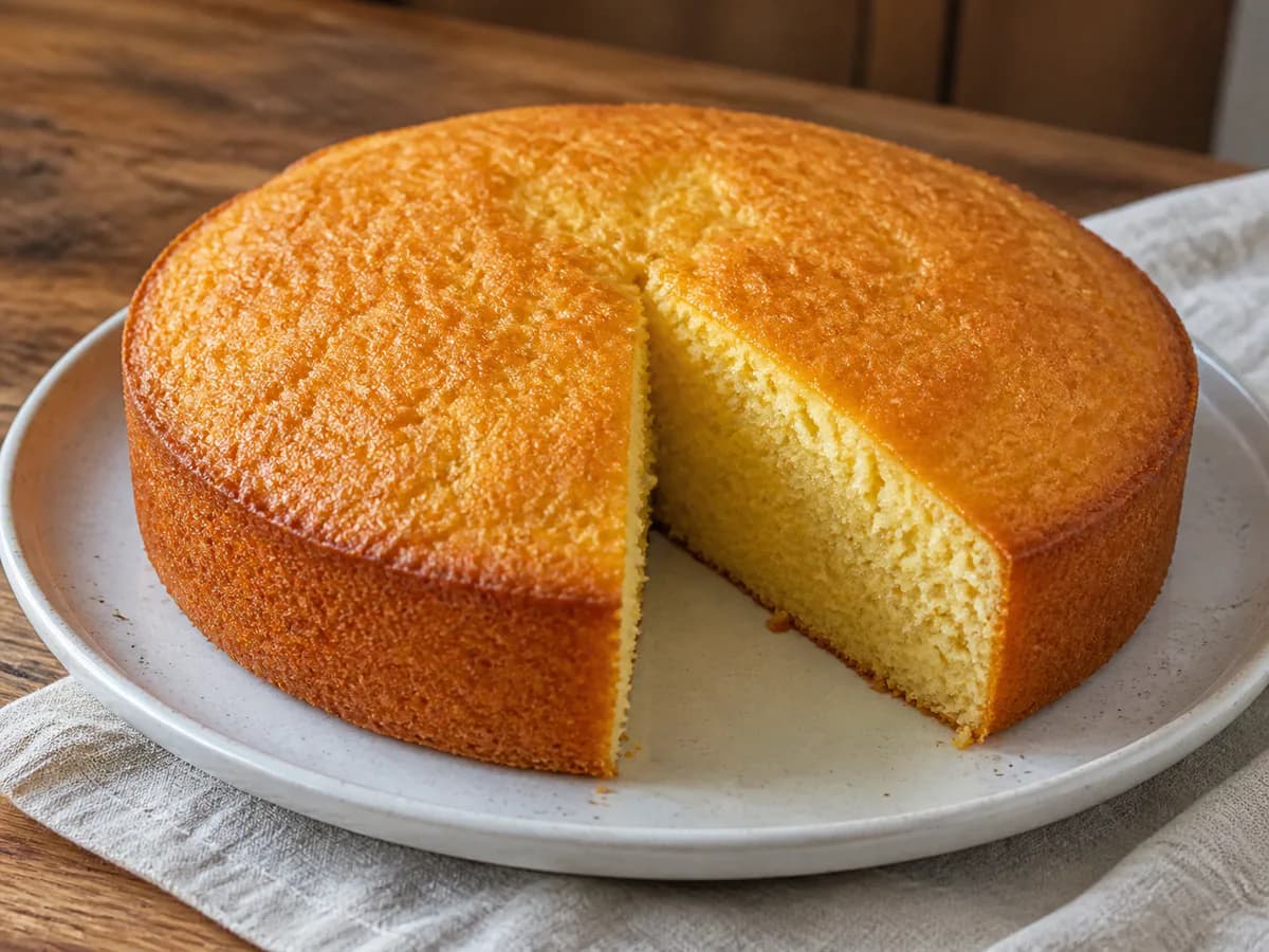 Bolo de Iogurte Fofo com Limão