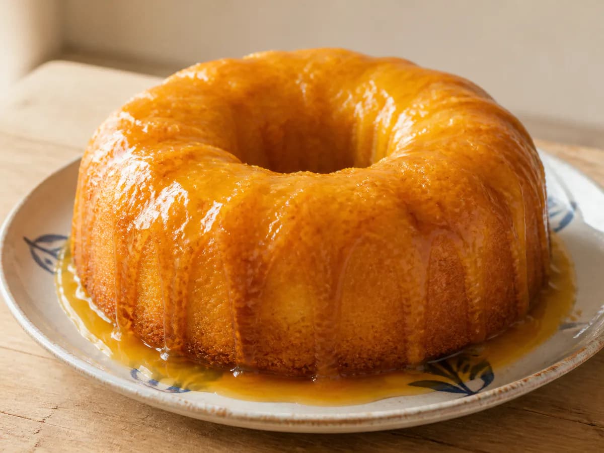 Bolo de Laranja Ensopado