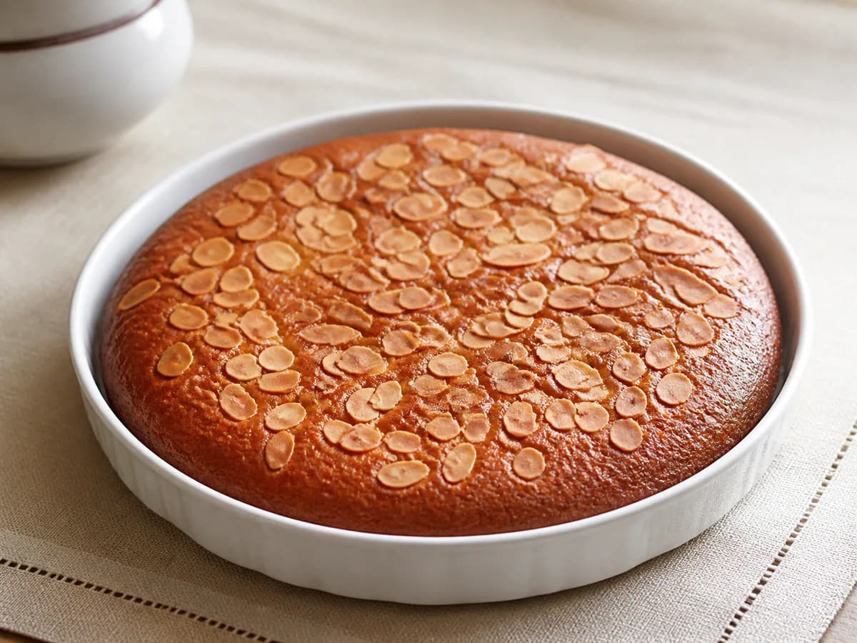 Bolo de Leite Condensado com Amêndoa