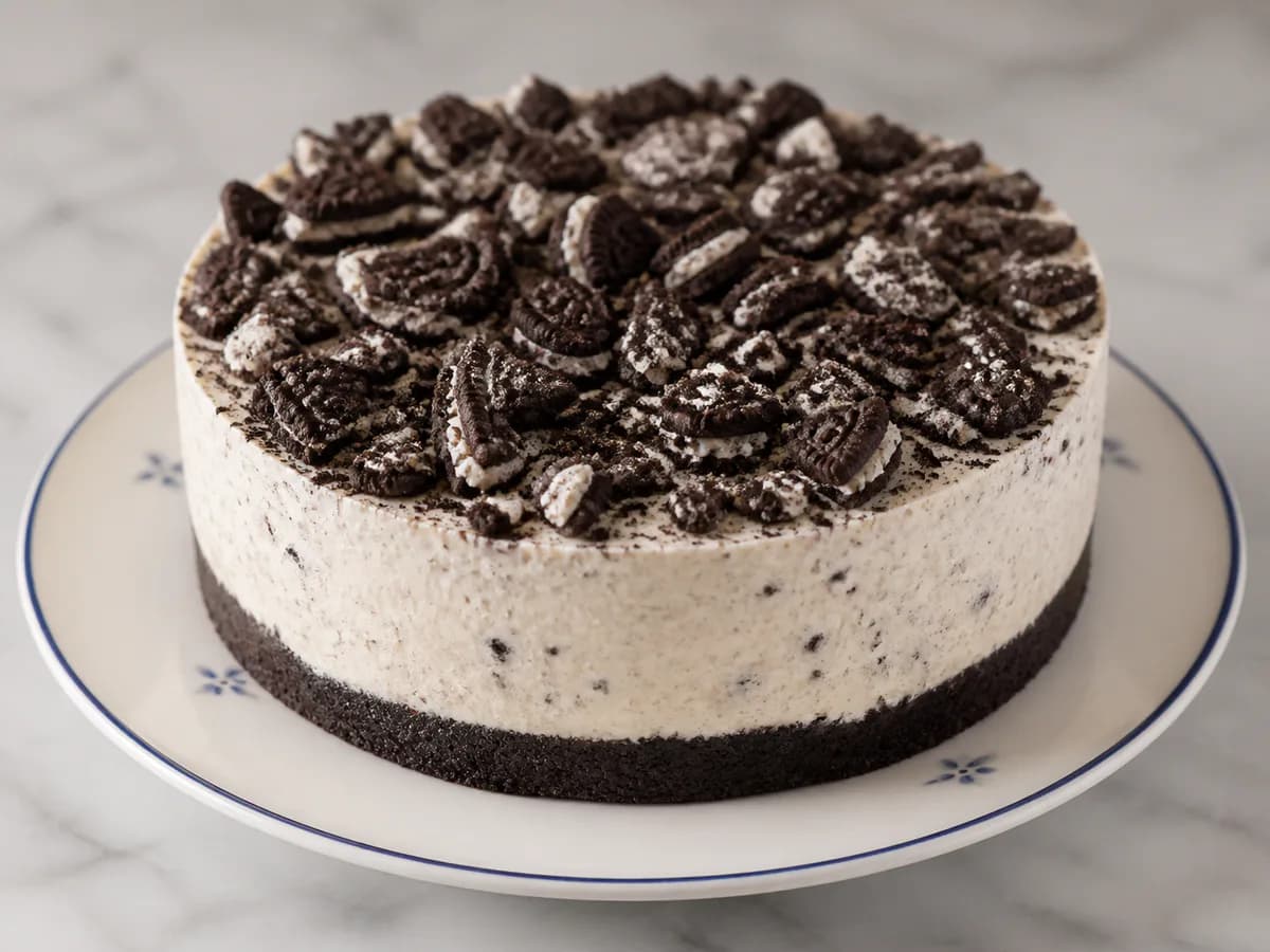 Bolo de Bolacha de Oreo