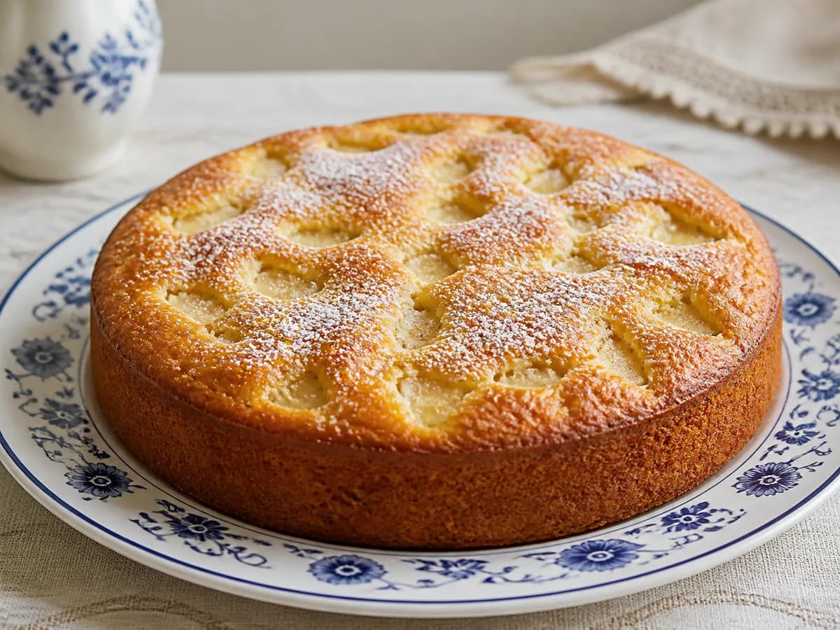 Bolo de Pera e Iogurte Sem Ovo