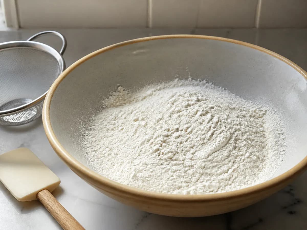 Preparação de Bolo de Tangerina com Coco - Um Clássico Rápido e Frutado durante a confeção