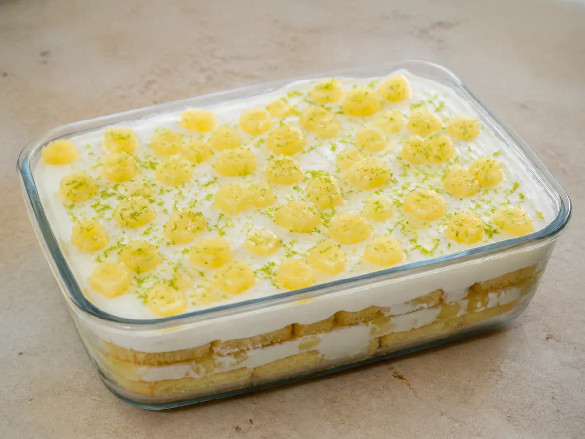 Bolo Gelado de Abacaxi
