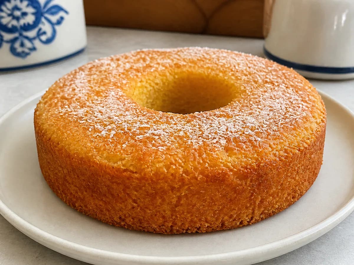 Bolo Infalível de Laranja e Coco