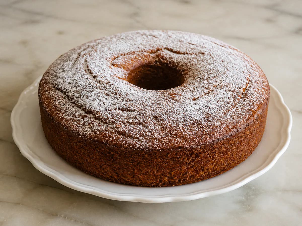 Bolo de Noz e Café