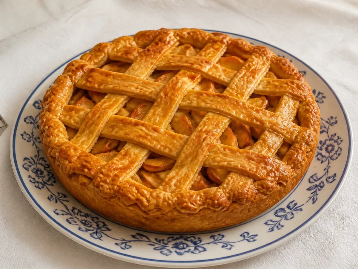 Tarte de Maçã com Base de Massa Quebrada