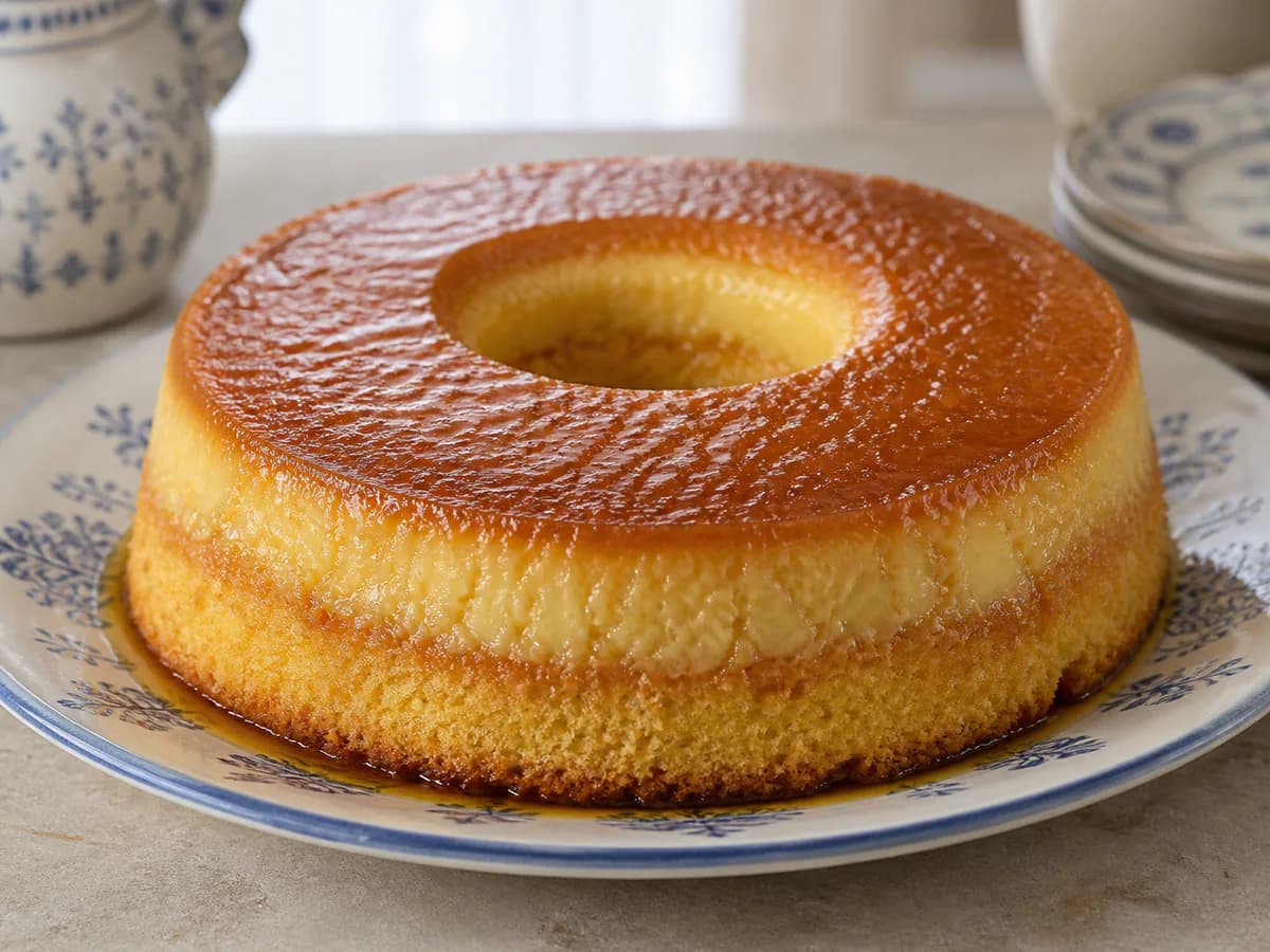 Bolo Pudim de Coco e Leite Condensado