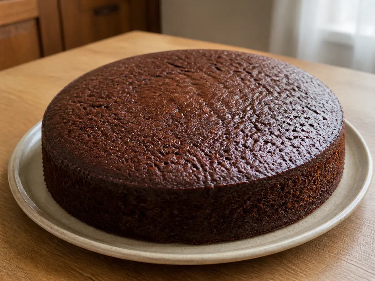 Bolo Quente de Chocolate Húmido