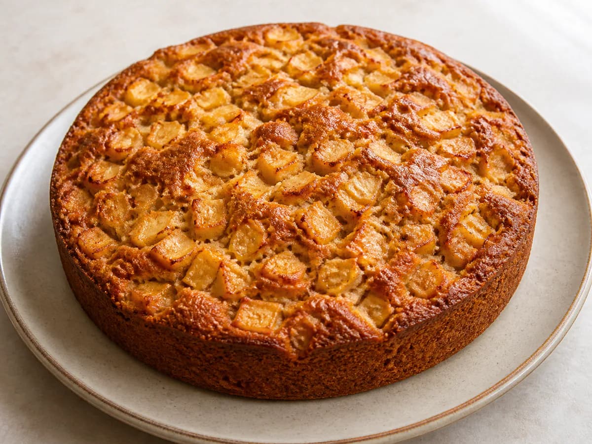 Bolo Rico de Maçã