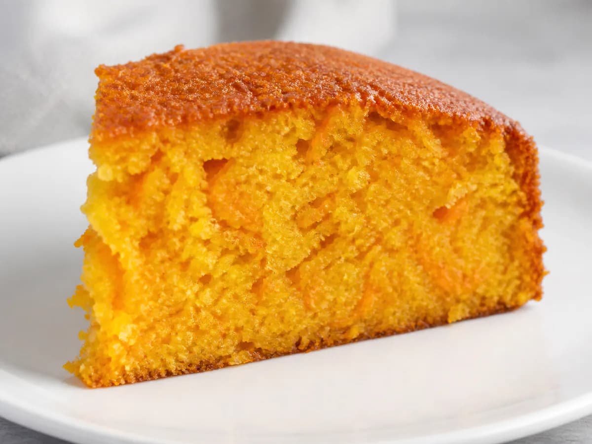 Bolo de Cenoura com 200 g de Cenoura