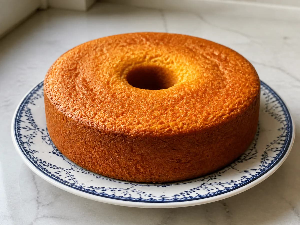 Bolo de Cenoura com Três Cenouras