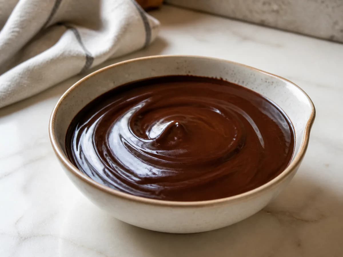 Calda de Chocolate Perfeita para Bolos