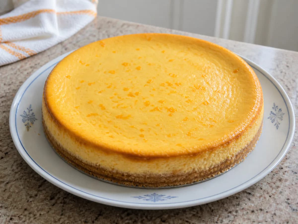 Cheesecake de Laranja com Bimby