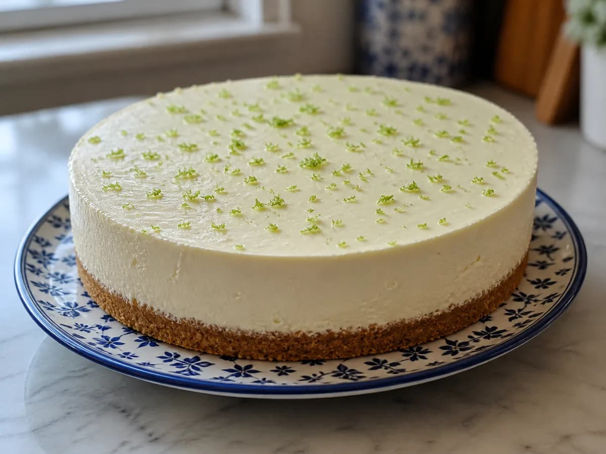 Cheesecake de Lima: Uma Agradável Surpresa