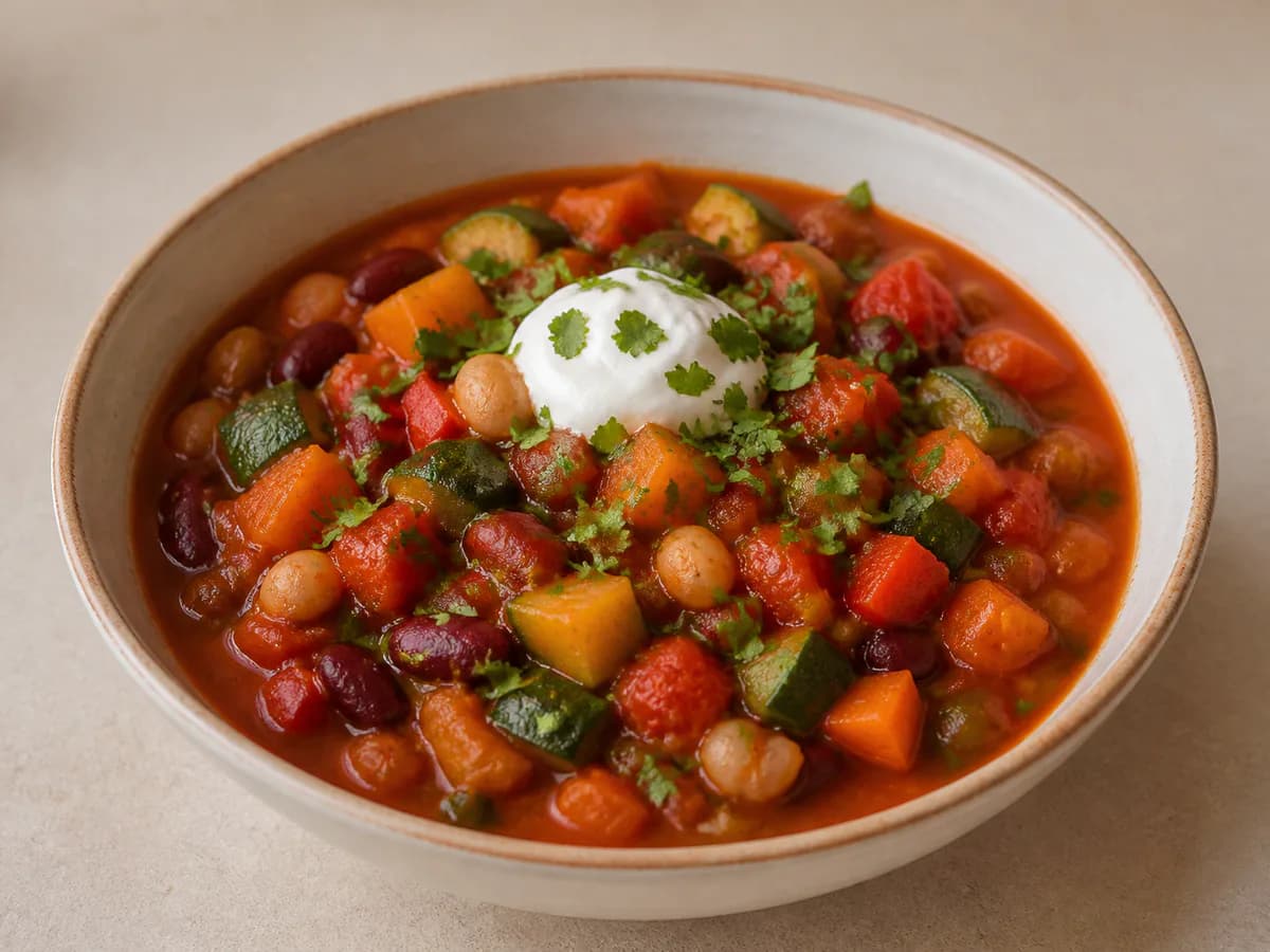 Chili Vegetariano à Portuguesa