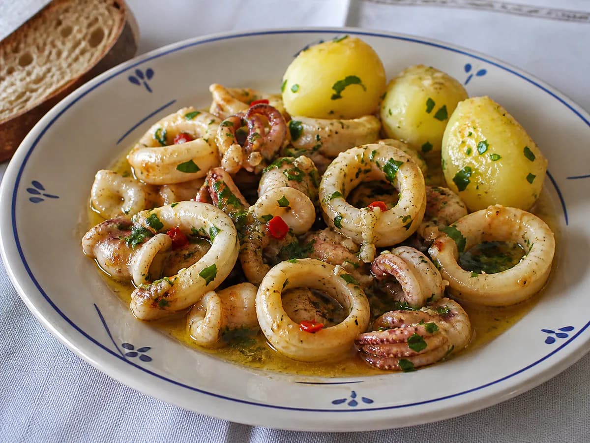 Choquinhos à Algarvia