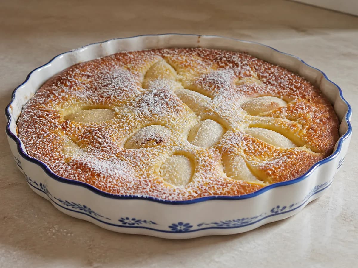 Clafoutis de Peras