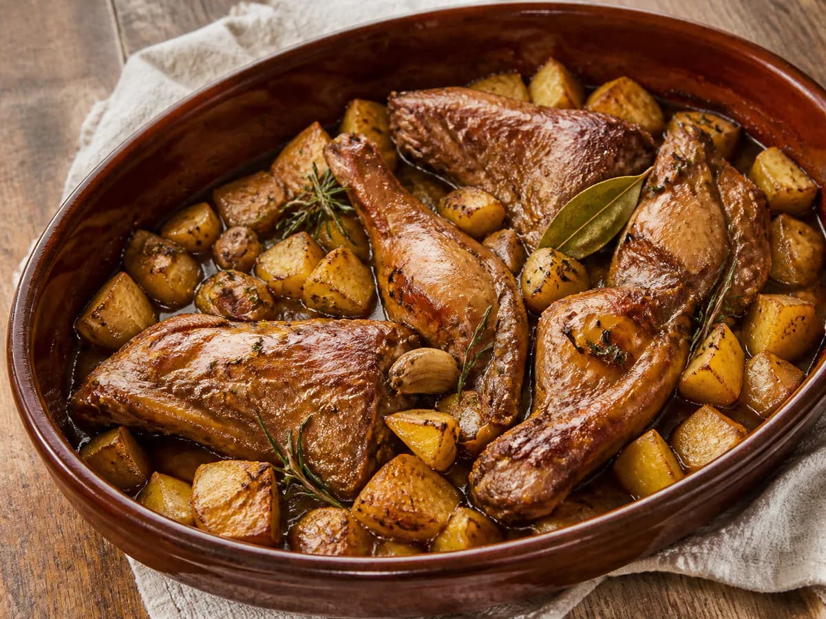 Coelho no Forno à Transmontana