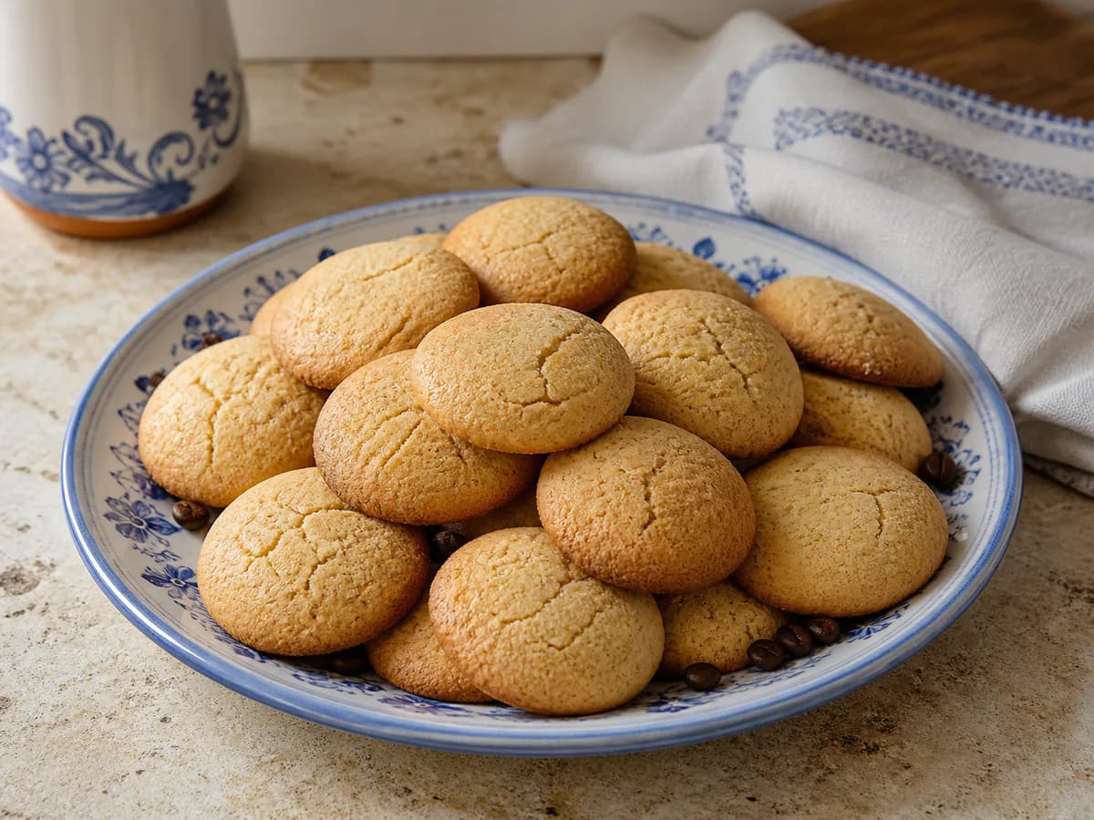 Bolachas de Café Cremosas