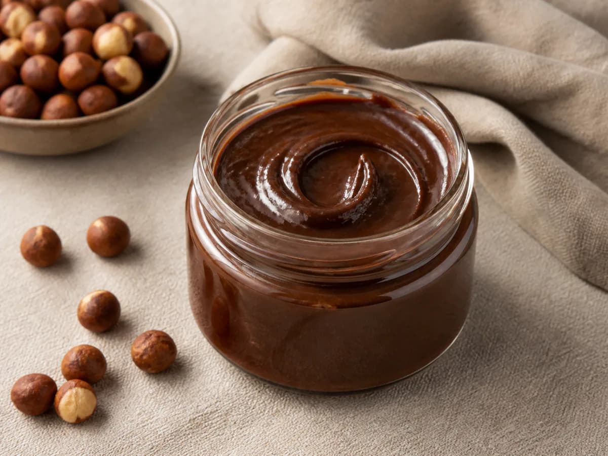 Creme de Avelãs e Chocolate Caseiro