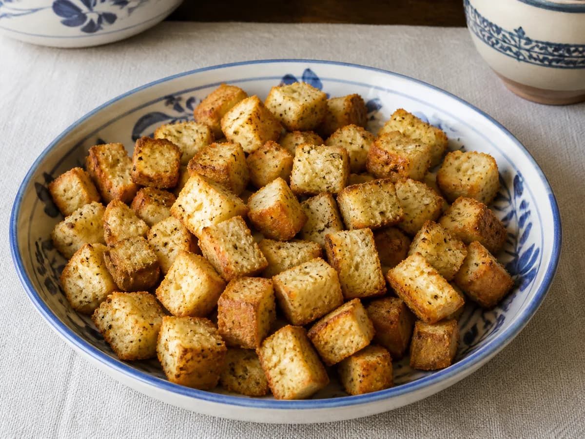 Croutons Caseiros Aromáticos