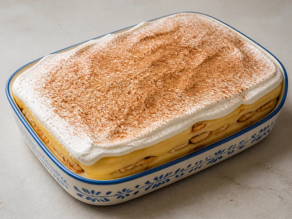 Doce de Ovos Mole e Bolacha Maria