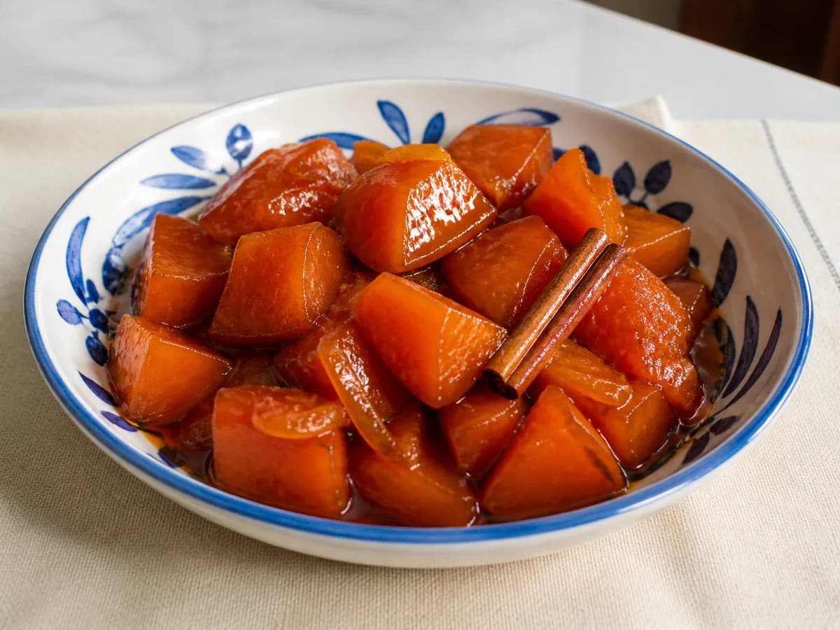 Doce de Abóbora com Vinho do Porto