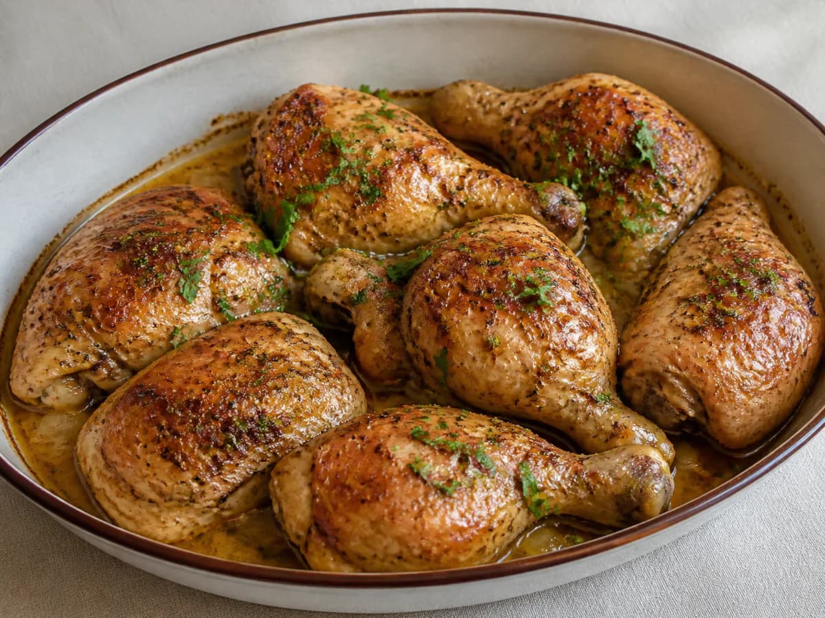 Perninhas de Frango Assadas no Forno com Molho Delicioso