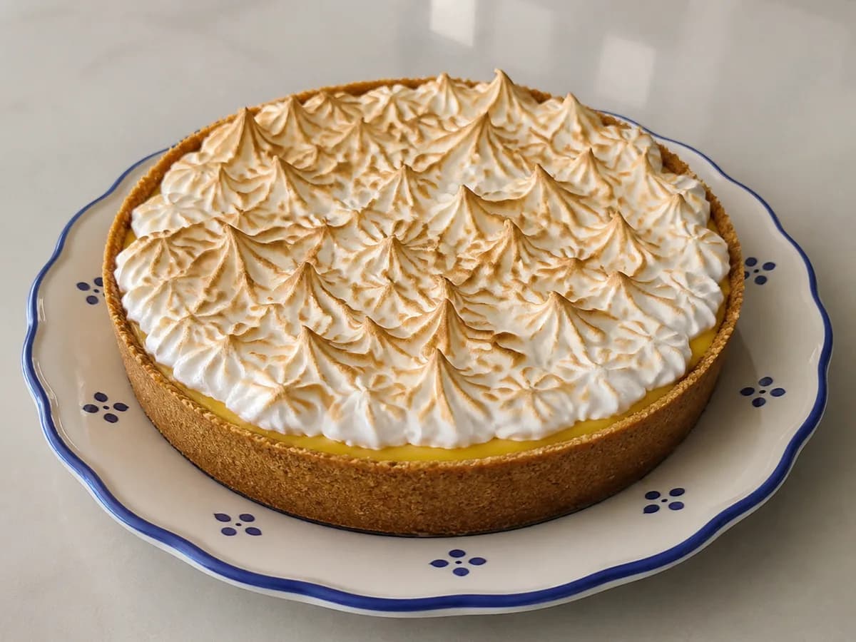 Tarte Merengada de Limão "Infalível": Rápida e Deliciosa