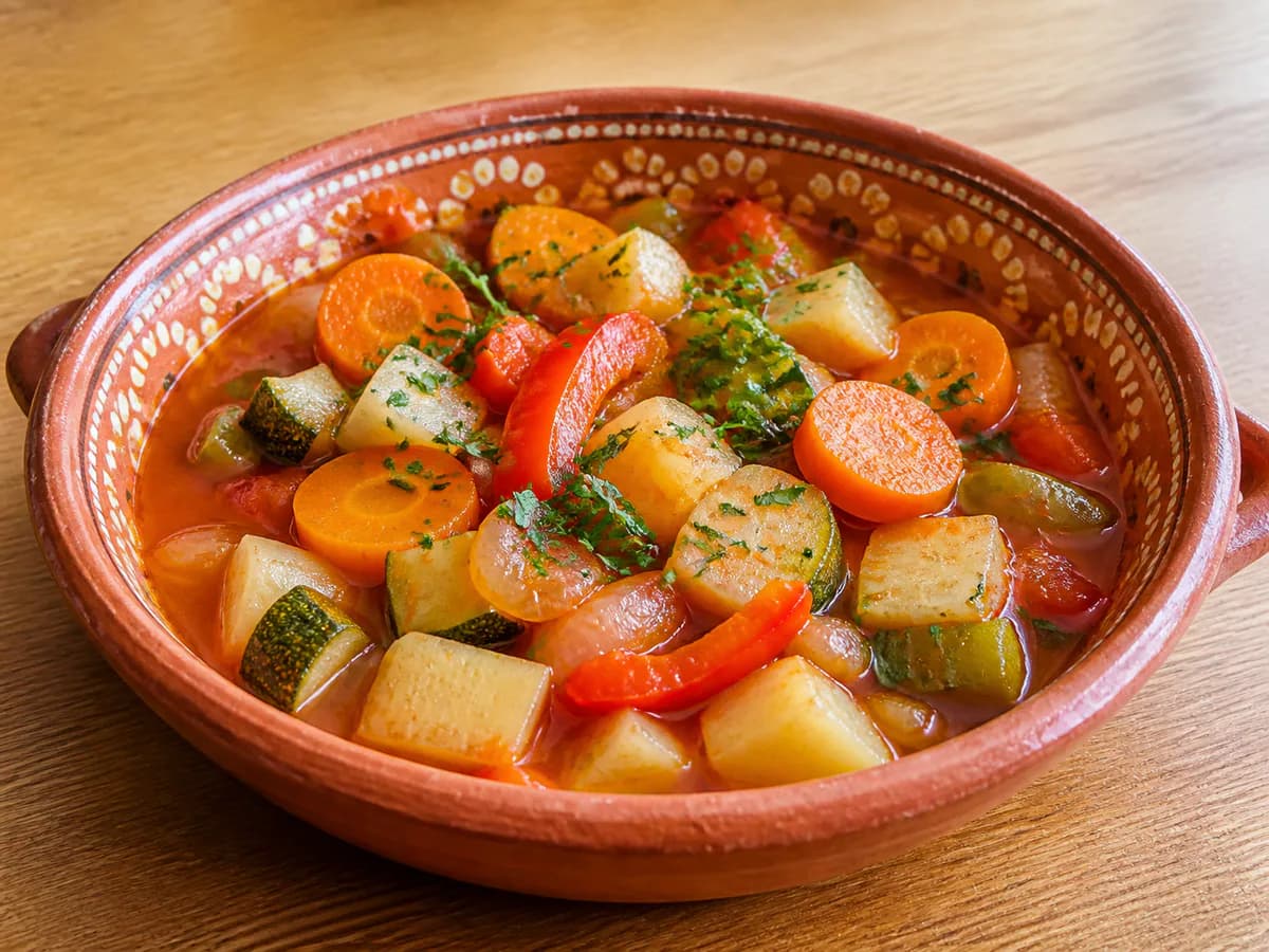 Estufado de Legumes à Transmontana