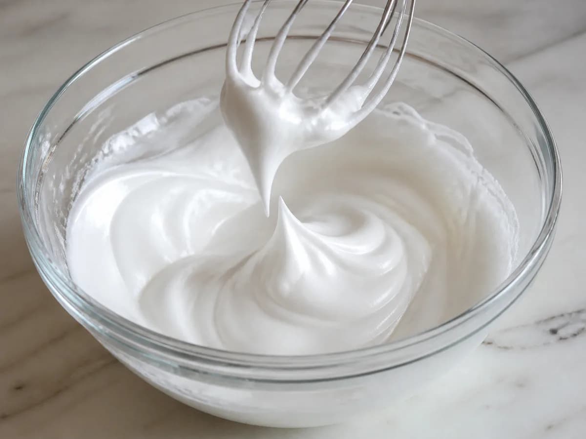 Preparação de Farofias com Creme de Baunilha e Amêndoa durante a confeção