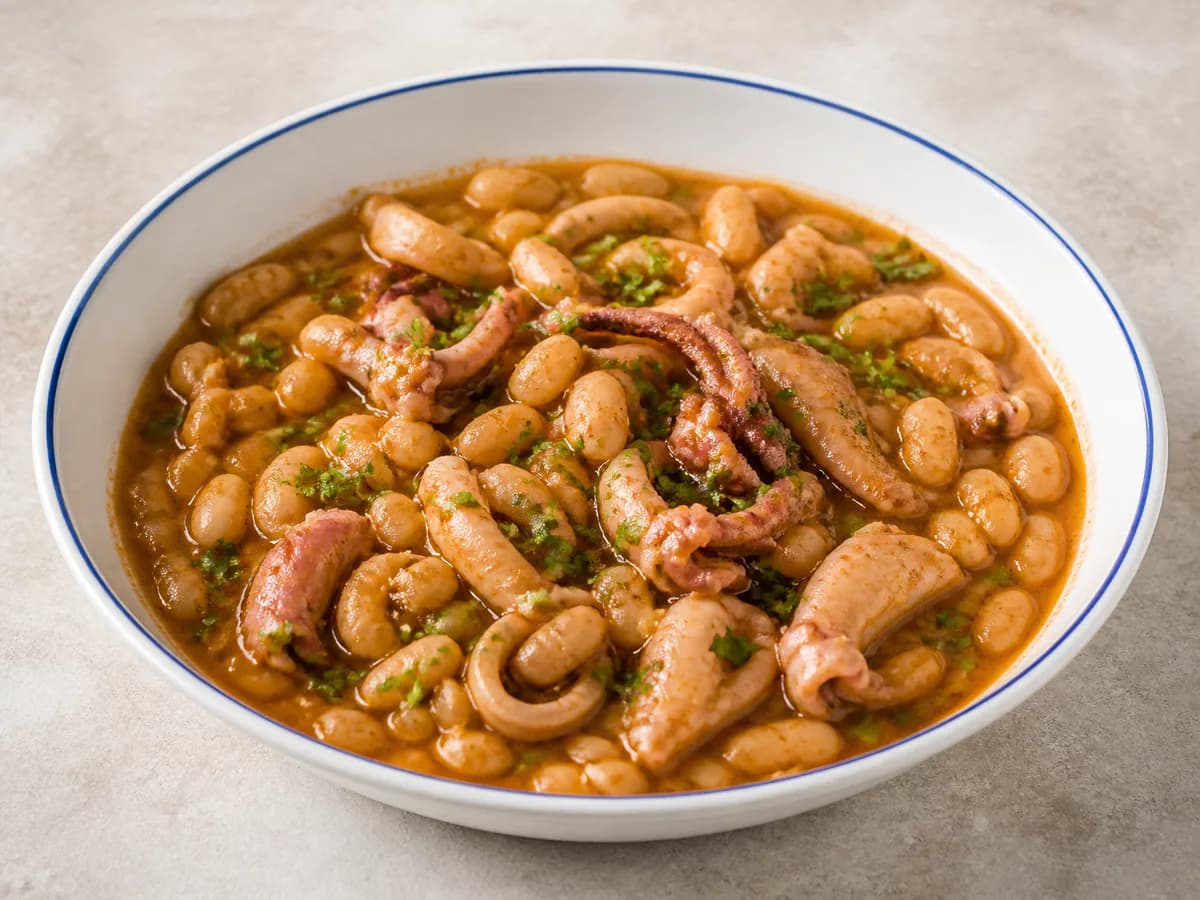 Feijoada de Chocos à Moda do Chef