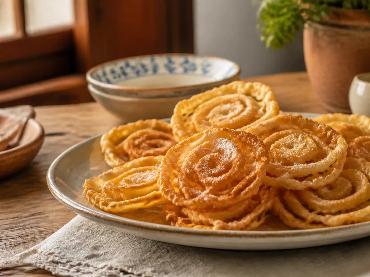 Tiras Fritas de Limão com Açúcar e Canela