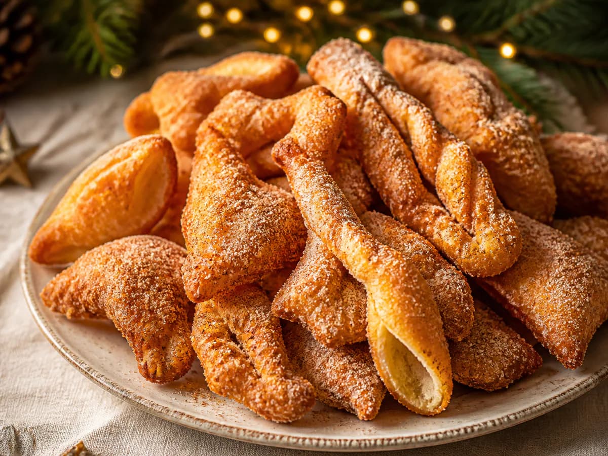 Filhós de Natal Muito Crocantes e Saborosas