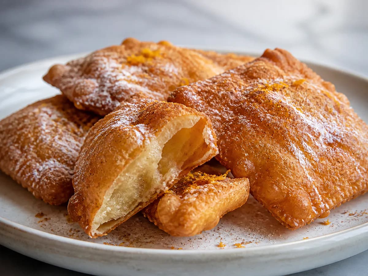 Pormenor de uma porção de Filhos da Trindade (Receita de Família)